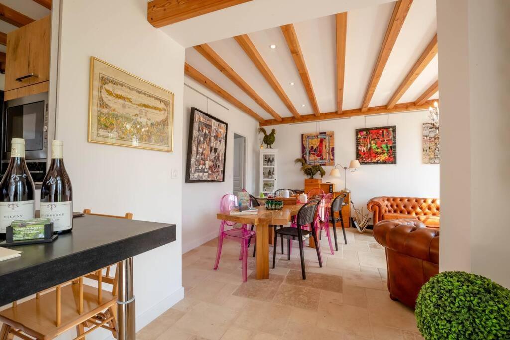 50 Nuances De Bourgogne Villa Bligny-les-Beaune Exterior foto